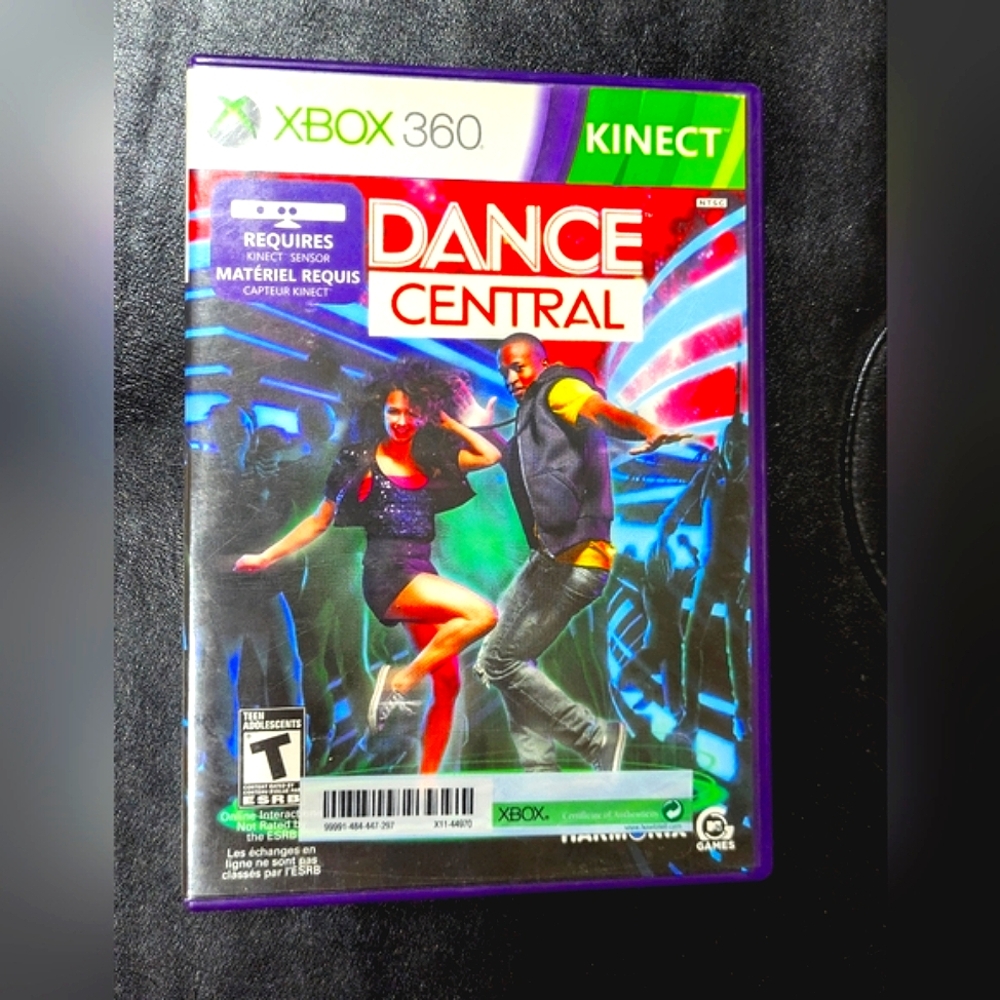 DANCE CENTRAL l Xbox 360 Kinect | Complete Game In Box | VG